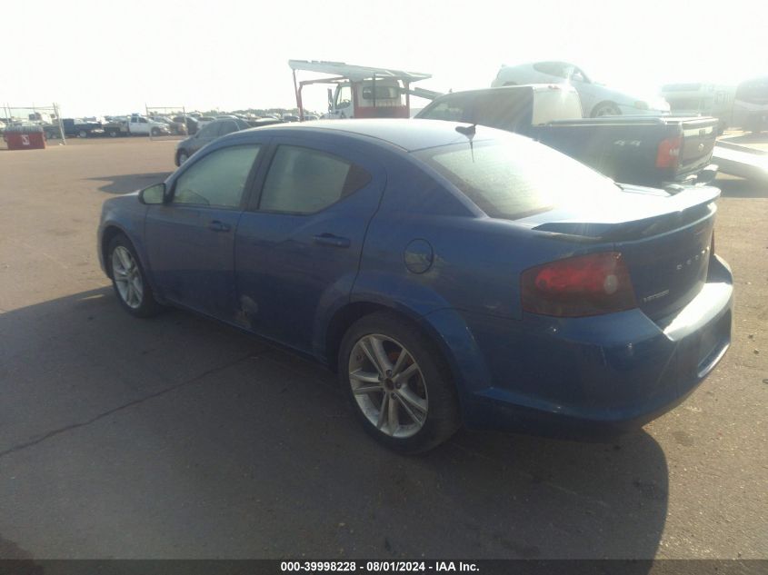 1C3CDZAG6CN315818 2012 Dodge Avenger Se