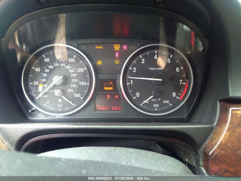 2009 BMW 335I xDrive VIN: WBAPL33579A407042 Lot: 39998253