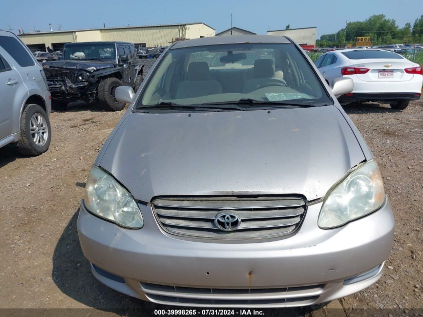 2003 Toyota Corolla Le VIN: 1NXBR32E23Z176775 Lot: 39998265