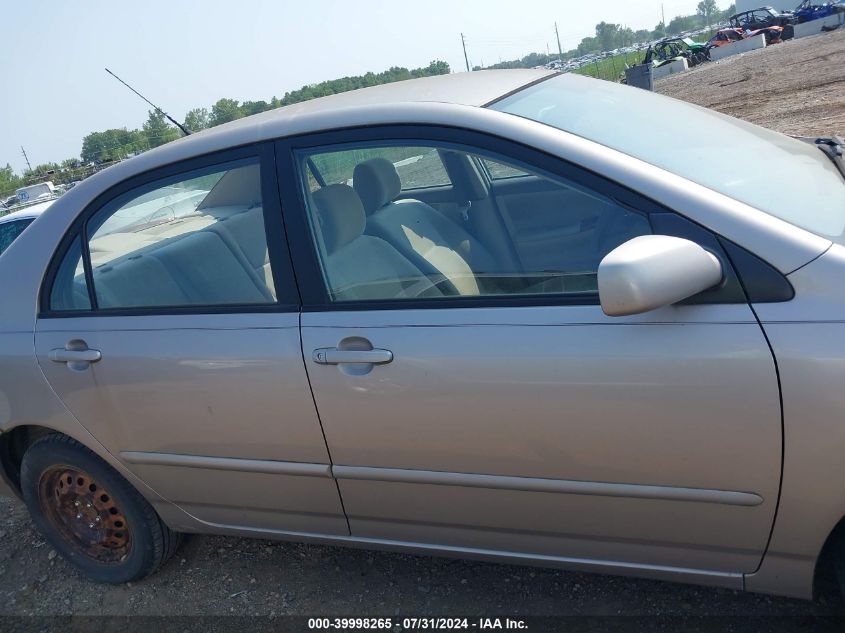 2003 Toyota Corolla Le VIN: 1NXBR32E23Z176775 Lot: 39998265