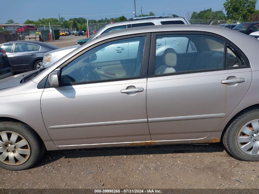 2003 Toyota Corolla Le VIN: 1NXBR32E23Z176775 Lot: 39998265