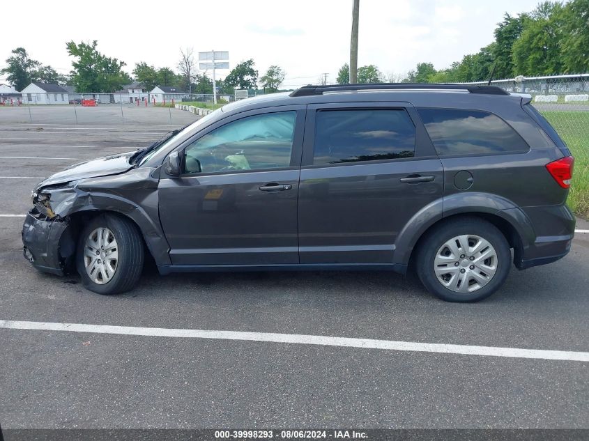 2019 Dodge Journey Se VIN: 3C4PDCBB0KT845505 Lot: 39998293