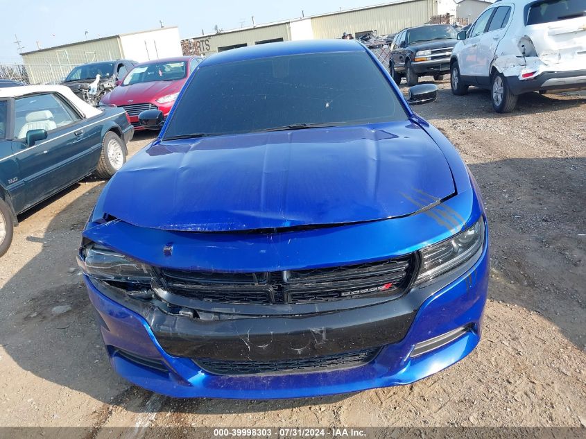 2022 Dodge Charger Sxt Rwd VIN: 2C3CDXBG5NH231536 Lot: 39998303