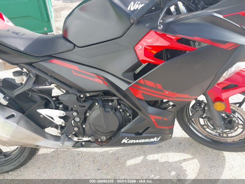 2019 Kawasaki Ex400 VIN: JKAEXKH10KDA30831 Lot: 39998305