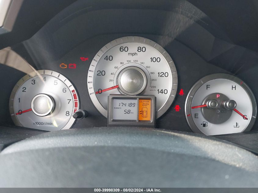 2010 Honda Pilot Ex VIN: 5FNYF4H45AB036799 Lot: 39998309