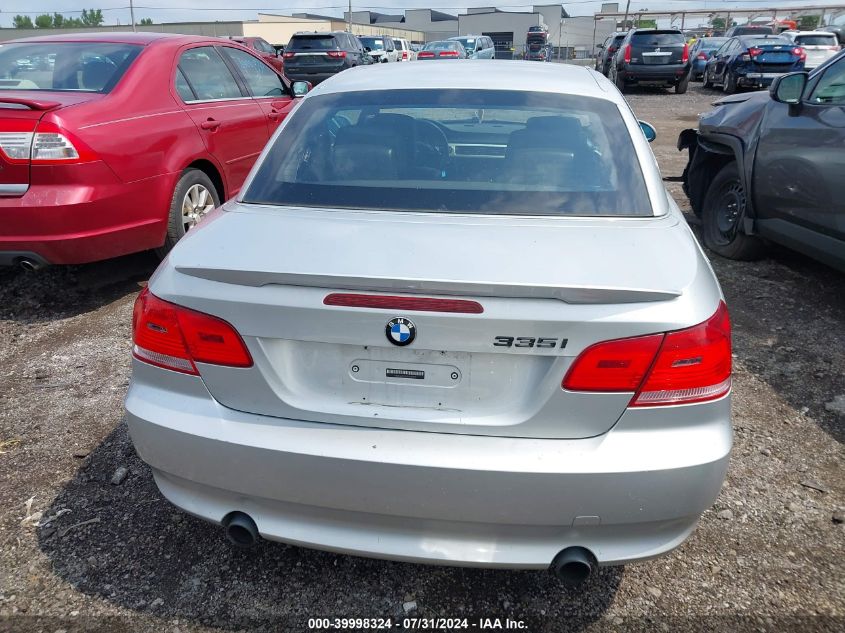 2007 BMW 335I VIN: WBAWL73507PX45993 Lot: 39998324