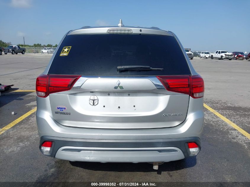 2019 Mitsubishi Outlander Es VIN: JA4AD2A31KZ010722 Lot: 39998352