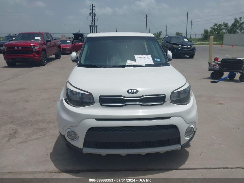 2019 Kia Soul + VIN: KNDJP3A56K7662235 Lot: 39998353