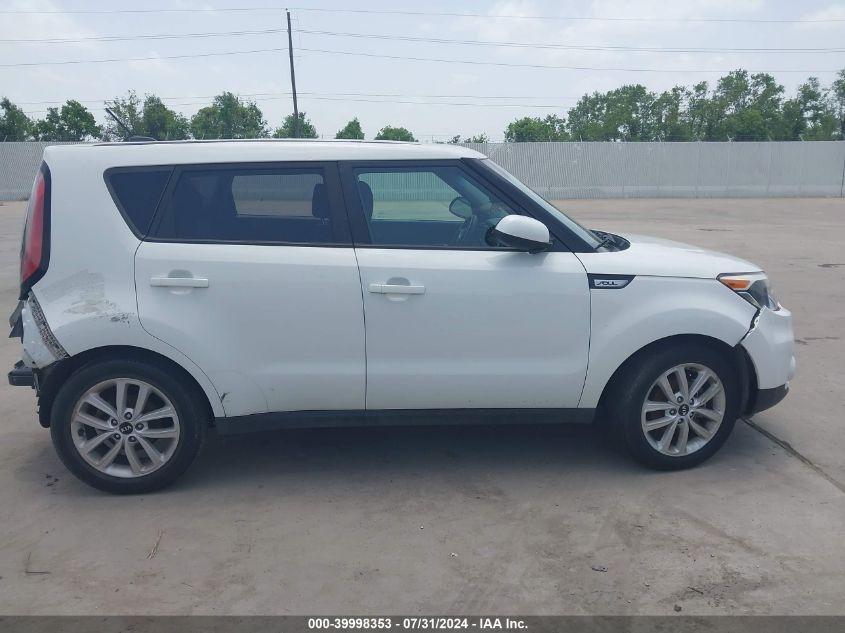 2019 Kia Soul + VIN: KNDJP3A56K7662235 Lot: 39998353