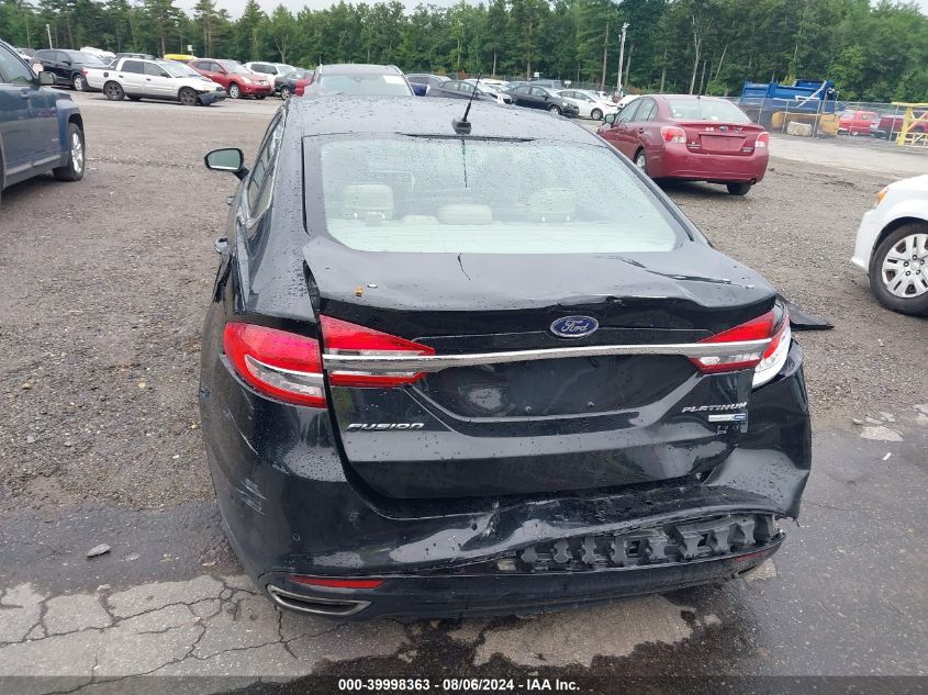 2017 FORD FUSION PLATINUM - 3FA6P0D95HR308314