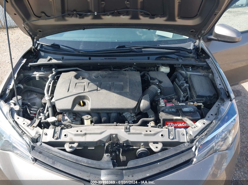 2019 TOYOTA COROLLA LE - 2T1BURHE8KC190222