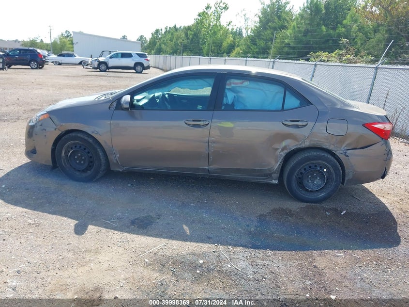 2019 TOYOTA COROLLA LE - 2T1BURHE8KC190222