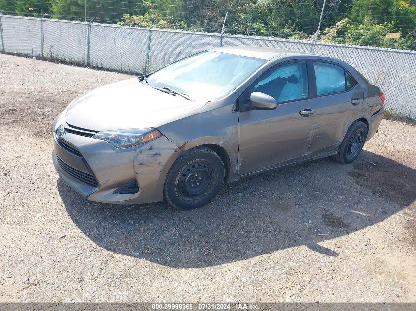 2019 TOYOTA COROLLA LE - 2T1BURHE8KC190222