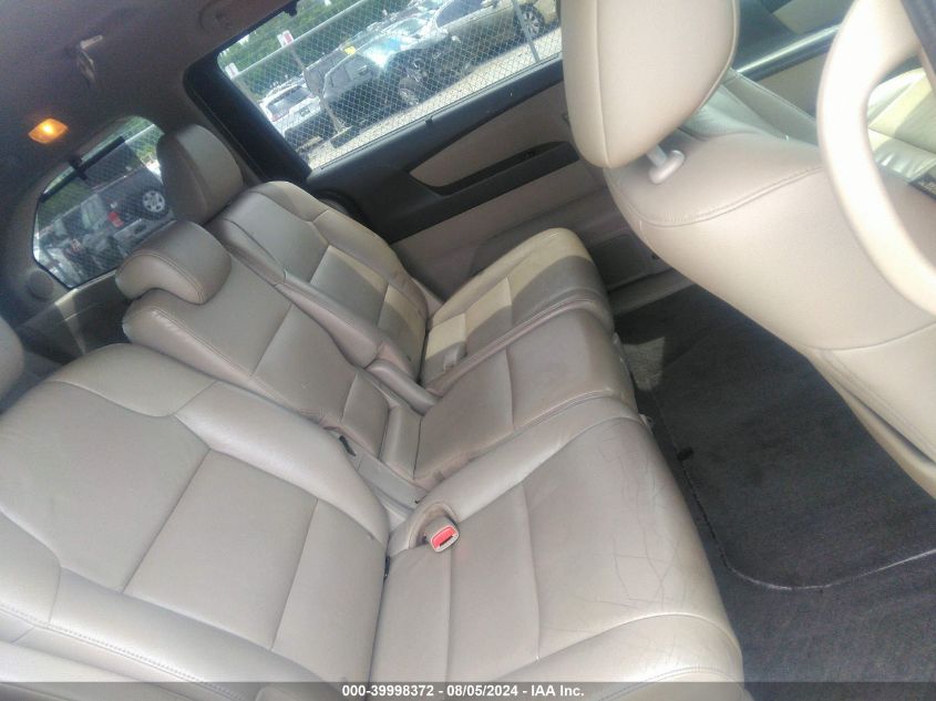 2012 Honda Odyssey Touring/Touring Elite VIN: 5FNRL5H9XCB122918 Lot: 39998372