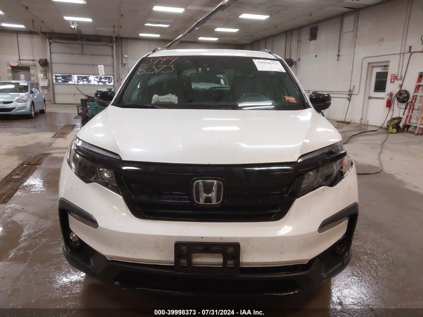 2022 Honda Pilot Awd Sport VIN: 5FNYF6H37NB042659 Lot: 39998373