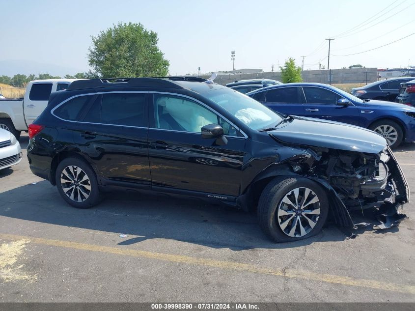 2017 Subaru Outback 2.5I Limited VIN: 4S4BSANC0H3365232 Lot: 39998390