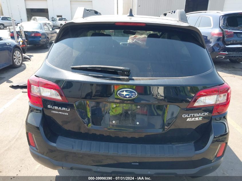 2017 Subaru Outback 2.5I Limited VIN: 4S4BSANC0H3365232 Lot: 39998390