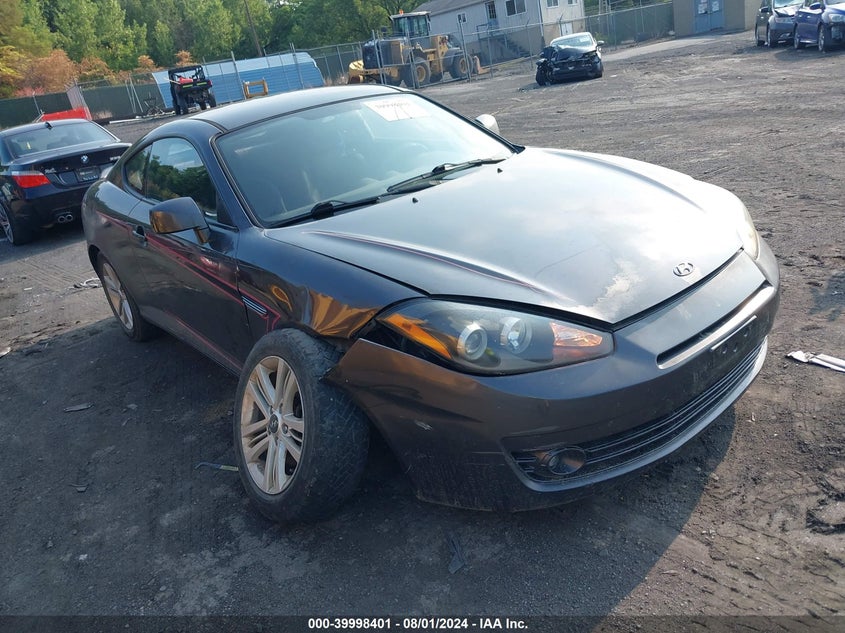 2008 Hyundai Tiburon Gs VIN: KMHHM66D08U283925 Lot: 39998401