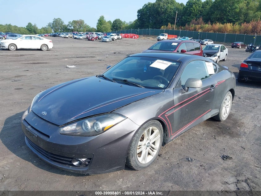 2008 Hyundai Tiburon Gs VIN: KMHHM66D08U283925 Lot: 39998401