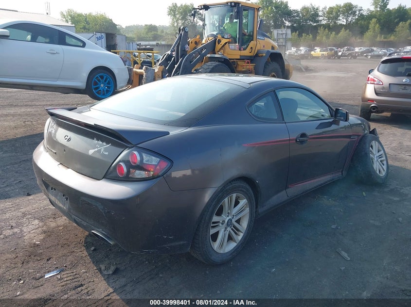 2008 Hyundai Tiburon Gs VIN: KMHHM66D08U283925 Lot: 39998401