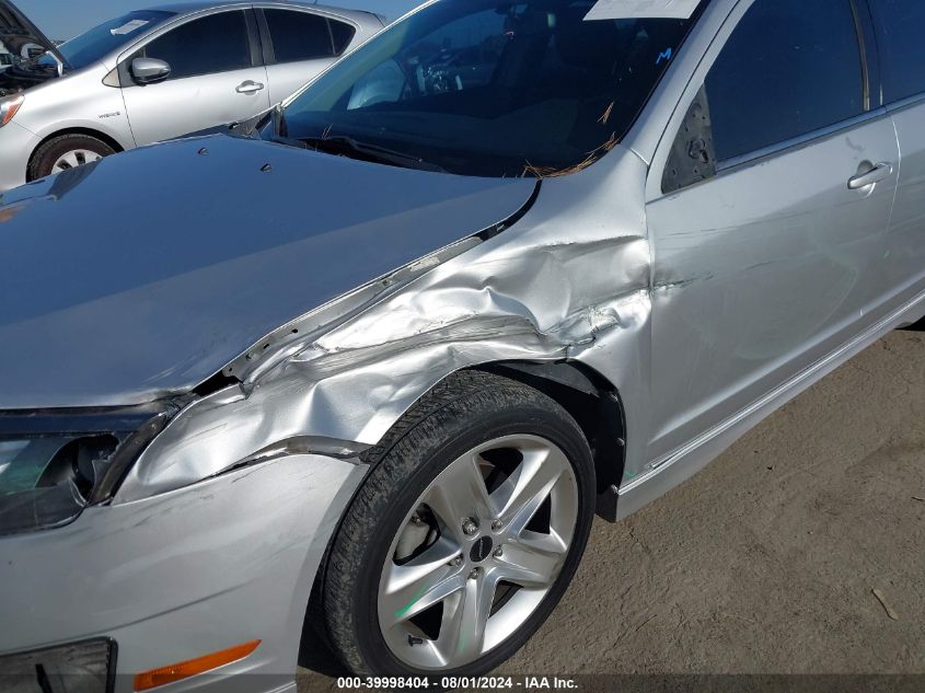 2012 Ford Fusion Sport VIN: 3FAHP0KC4CR450301 Lot: 39998404