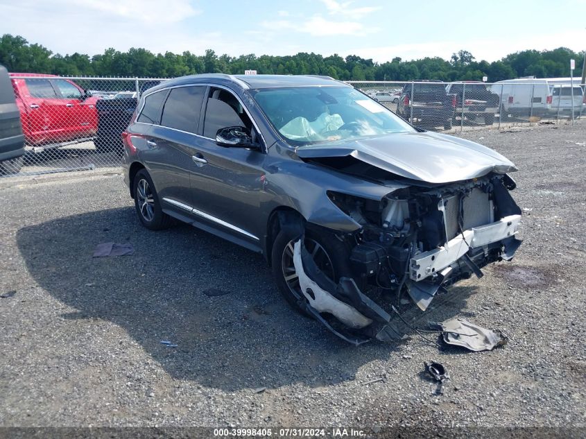 2019 Infiniti Qx60 Luxe/Pure VIN: 5N1DL0MM3KC549727 Lot: 39998405