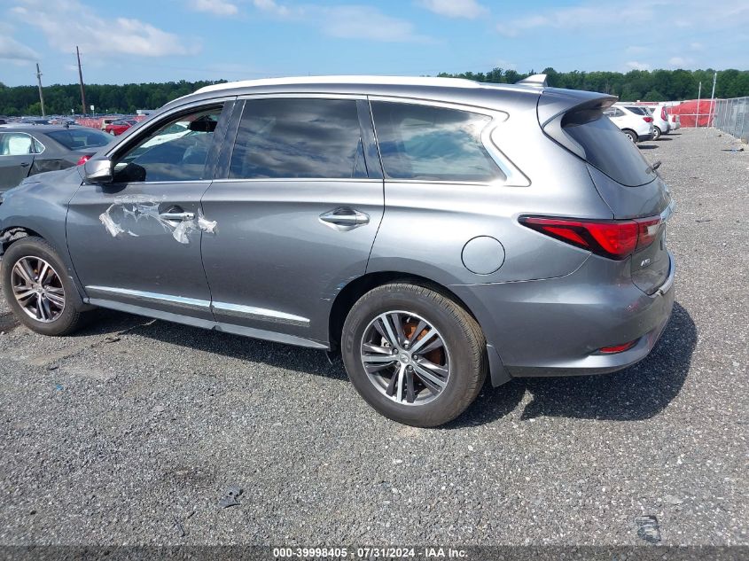 2019 Infiniti Qx60 Luxe/Pure VIN: 5N1DL0MM3KC549727 Lot: 39998405