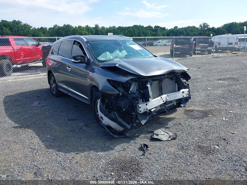 2019 Infiniti Qx60 Luxe/Pure VIN: 5N1DL0MM3KC549727 Lot: 39998405