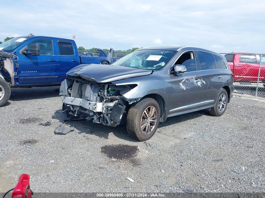 2019 Infiniti Qx60 Luxe/Pure VIN: 5N1DL0MM3KC549727 Lot: 39998405