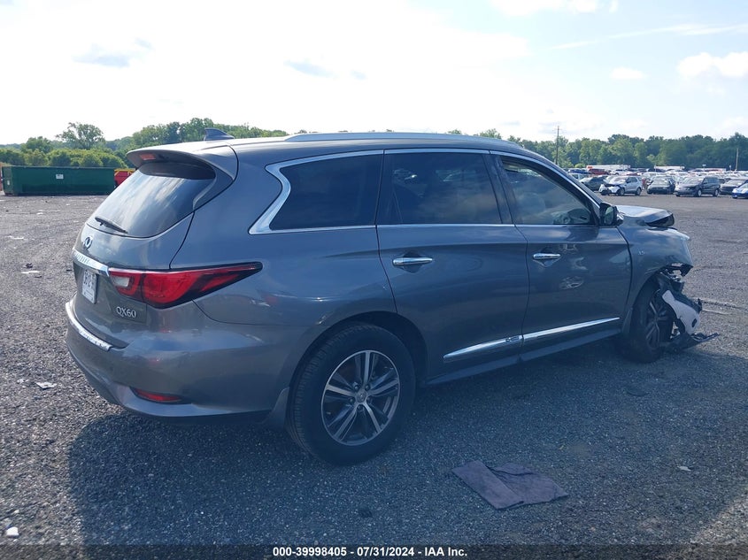 2019 Infiniti Qx60 Luxe/Pure VIN: 5N1DL0MM3KC549727 Lot: 39998405