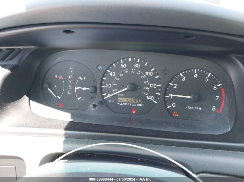 2000 Toyota Camry Ce/Le/Xle VIN: 4T1BG22K6YU625937 Lot: 39998444