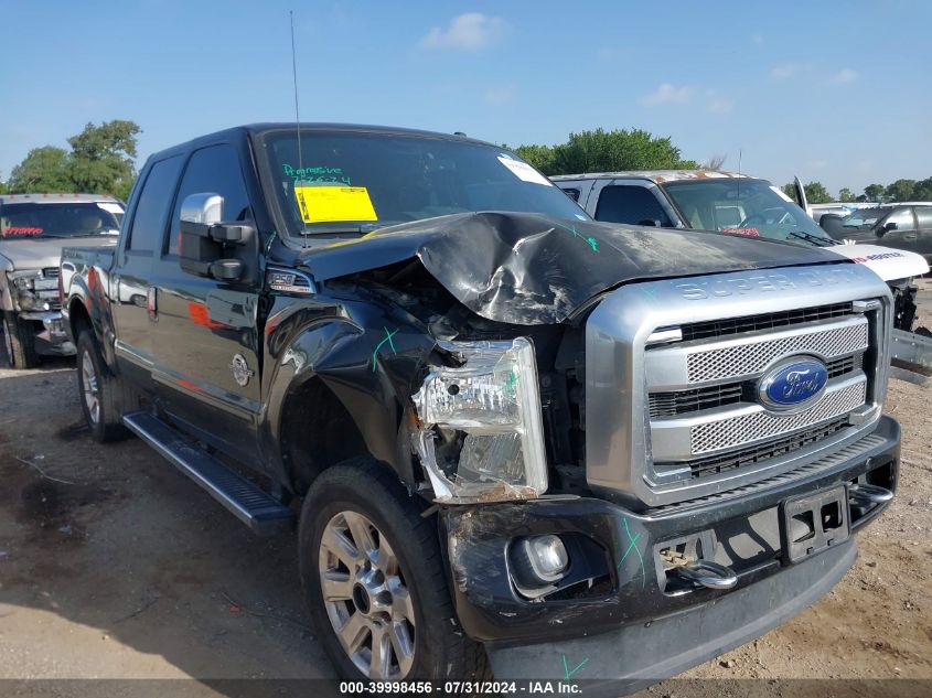 2015 Ford F-250 Lariat VIN: 1FT7W2BT9FED72576 Lot: 39998456