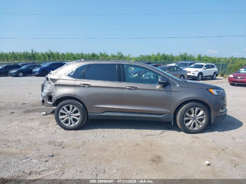 2019 Ford Edge Titanium VIN: 2FMPK4K93KBB53383 Lot: 39998457