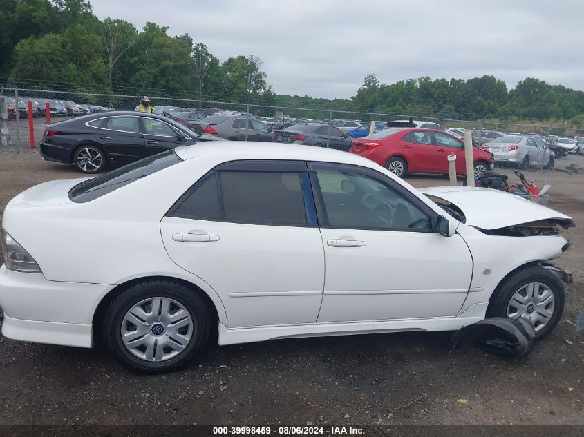 1998 Toyota Altezza VIN: GXE100001095 Lot: 39998459