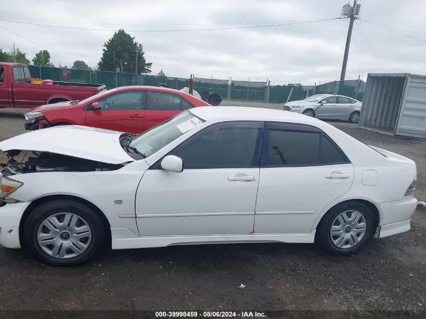 1998 Toyota Altezza VIN: GXE100001095 Lot: 39998459