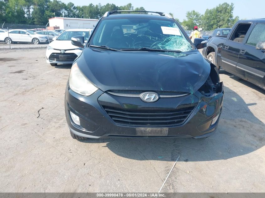 2013 Hyundai Tucson Gls VIN: KM8JU3AC9DU691140 Lot: 39998478