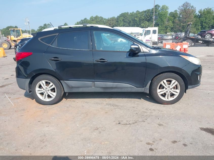 2013 Hyundai Tucson Gls VIN: KM8JU3AC9DU691140 Lot: 39998478