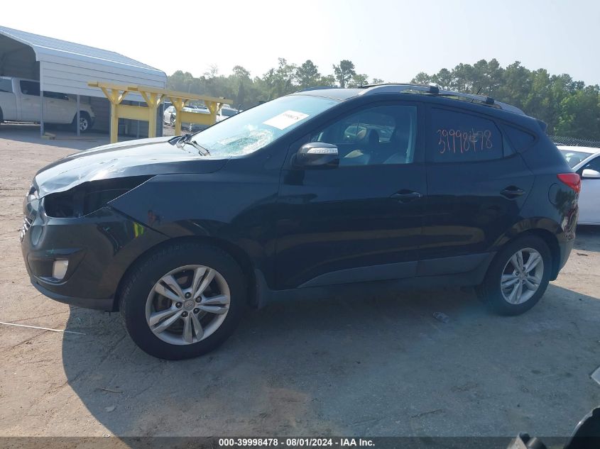 2013 Hyundai Tucson Gls VIN: KM8JU3AC9DU691140 Lot: 39998478