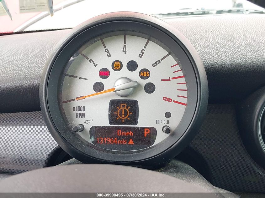 2011 Mini Cooper S VIN: WMWSV3C5XBTY16151 Lot: 39998495