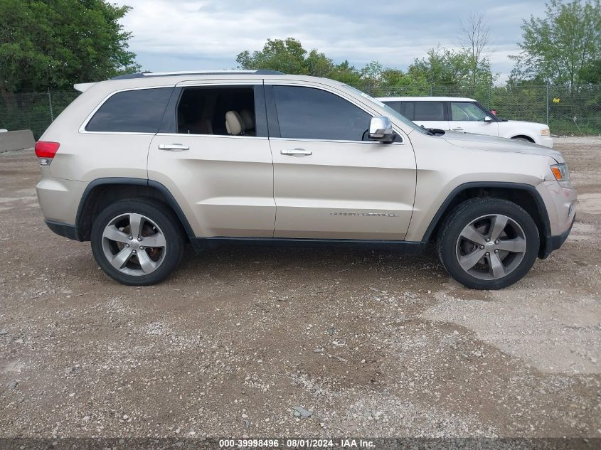 2014 Jeep Grand Cherokee Limited VIN: 1C4RJFBG8EC233003 Lot: 39998496