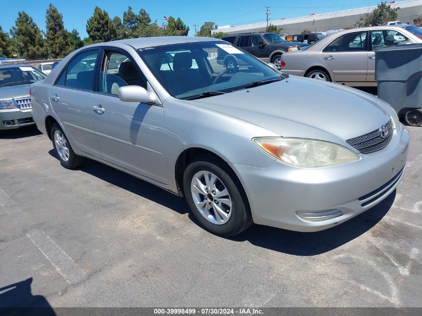 2004 Toyota Camry Le V6 VIN: 4T1BF30K84U075551 Lot: 39998499