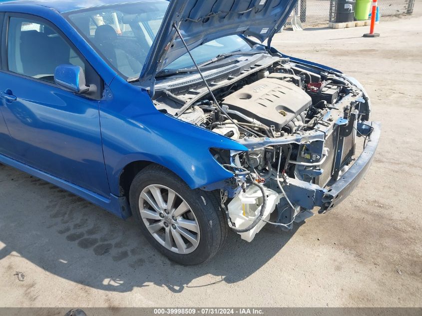 2010 Toyota Corolla Le/S/Xle VIN: 1NXBU4EEXAZ308825 Lot: 39998509