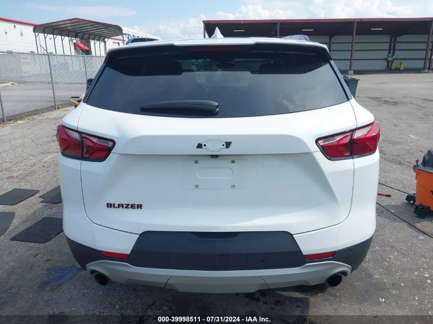 2020 Chevrolet Blazer Fwd 3Lt VIN: 3GNKBDRS4LS676986 Lot: 39998511