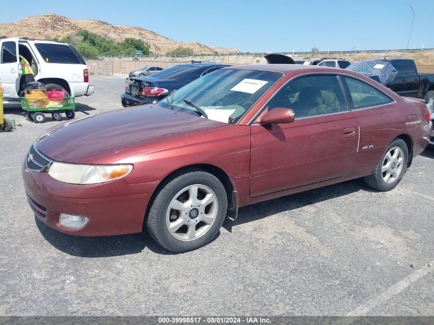 1999 Toyota Camry Solara Se V6 VIN: 2T1CF22P6XC228926 Lot: 39998517