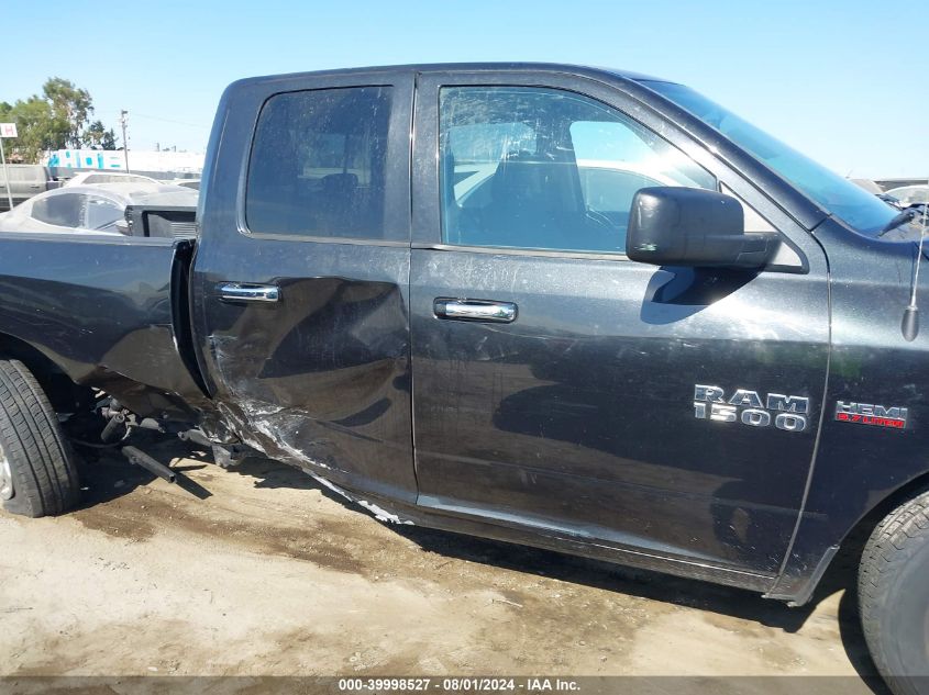 2018 Ram 1500 Slt Quad Cab 4X2 6'4 Box VIN: 1C6RR6GT7JS126921 Lot: 39998527