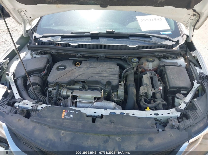 2019 CHEVROLET CRUZE LT - 1G1BE5SM8K7140985