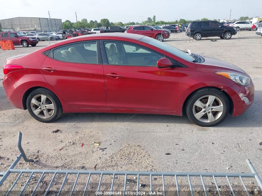 2012 Hyundai Elantra Gls/Limited VIN: KMHDH4AE7CU215492 Lot: 39998549