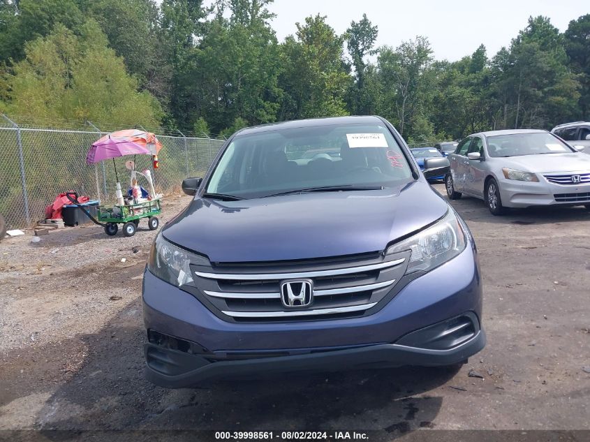 2013 Honda Cr-V Lx VIN: 5J6RM3H34DL003123 Lot: 39998561