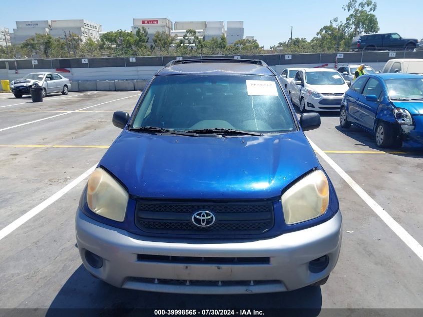 2004 Toyota Rav4 VIN: JTEGD20V240002425 Lot: 39998565