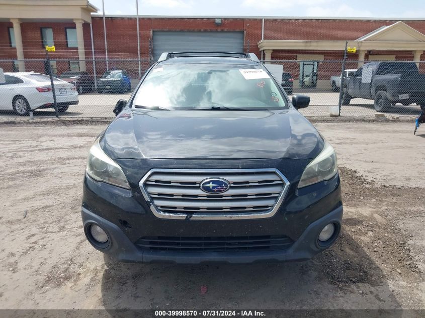 2015 Subaru Outback 2.5I Premium VIN: 4S4BSACC7F3231608 Lot: 39998570